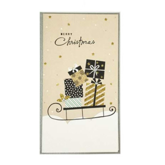 Merry Christmas sled greeting cards - Picture 8 of 9